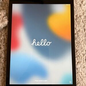 Apple Tablet with Black Border